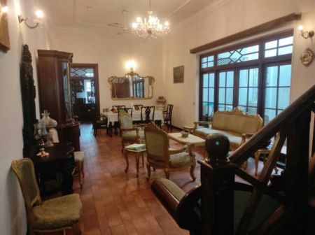 Living Room - 05 Bedroom Semi Furnished 02 Storied House for Rent in Colombo 03 (A3254)