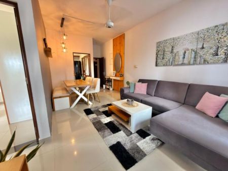 Living Room - Fully Furnished 2 Bedroom Apartment For Sale Ariyana Resort Athurugiriya 
