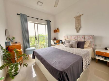 Bedroom - Fully Furnished 2 Bedroom Apartment For Sale Ariyana Resort Athurugiriya 