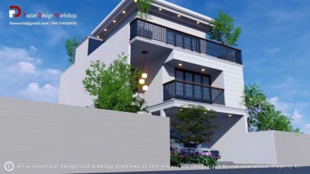 Exterior - (DH1334) Brand New Luxury House for Sale in Pepiliyana