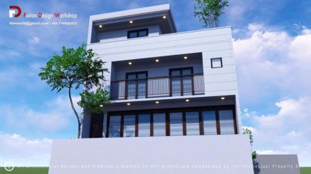 Exterior - (DH1334) Brand New Luxury House for Sale in Pepiliyana