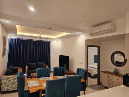 Living Room - 🏙️ Brand-New Fully Furnished 2-Bedroom Apartment for Lease – Marina Square, Colombo 15