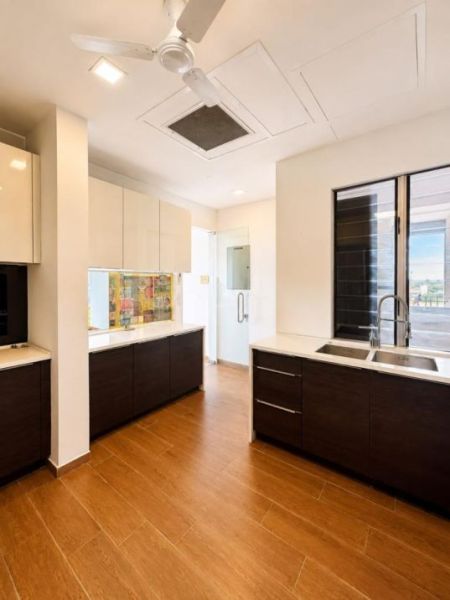 Living Room - 3 Bedroom Semi-Furnished Apartment for Rent in 7th Sense, Colombo 7 | USD 4,000 Per Month (AP4858)