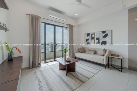 Living Room - Apartment for Sale - Paragon Apartments - Colombo 04 | LKR 78,000,000
