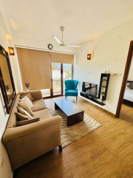 Living Room - On Twelve - 02 Bedroom Furnished Apartment for Rent in Rajagiriya (A6373)-RENTED