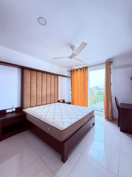 Bedroom - Flemington - 03 Bedroom Furnished Apartment for Rent in Rajagiriya (A6173)
