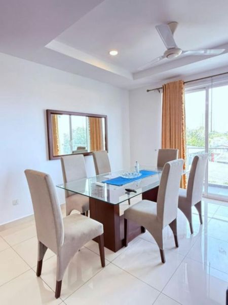 Dining room - Flemington - 03 Bedroom Furnished Apartment for Rent in Rajagiriya (A6173)