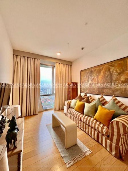 Living Room - Altair Furnished Apartment for Rent- A48888