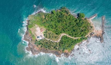 Beachfront land