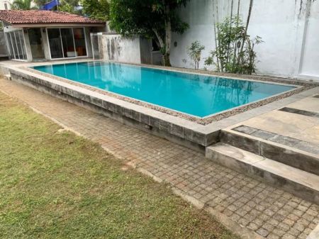 Exterior - Luxury House in Nawala with a swimming pool for Long Term Rent pool for 