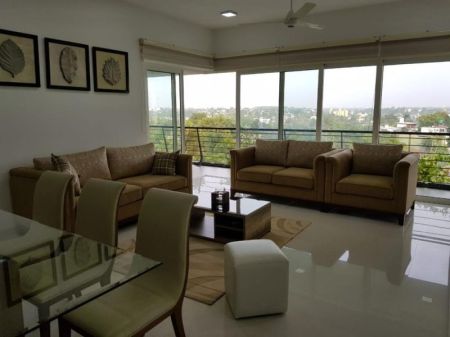 Living Room - Clearpoint Residencies - Apartment for rent in Rajagiriya 