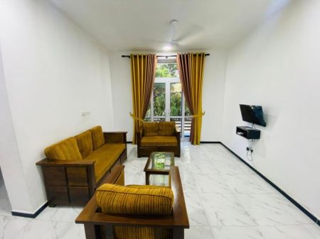 Living Room - Dehiwala 2-Bedroom Furnished Apartment for Long-Term Rental. (Property Code: CSM101)