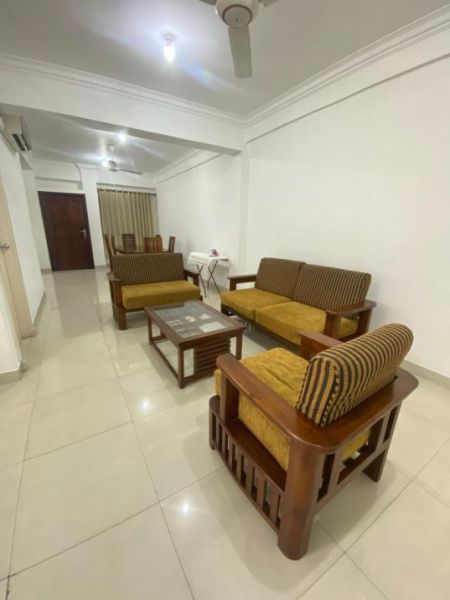 Living Room - Colombo 05 Fully Furnished 3-BHK Apartment for Long-Term Rent. (Property Code: CSMP201)