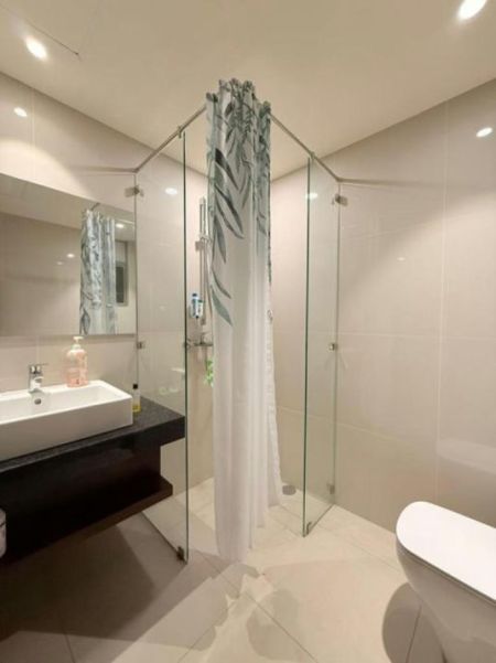Bathroom - Aquaria - 02 Bedroom Semi Furnished Apartment for Sale in Colombo 05 (A3882)-SOLD