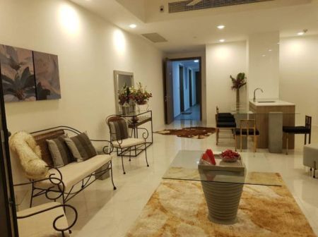 Living Room - Capitol TwinPeaks - 02 Bedroom Unfurnished Apartment for Sale in Colombo 02 (A6269)