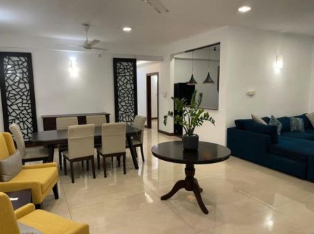 Living Room - Altitude - 03 Bedroom Furnished Apartment for Sale in Colombo 03 (A6156)