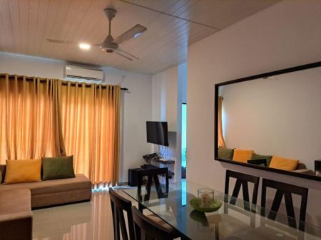 Living Room - Luxury 2BR Apartment for sale in Athurugiriya 
