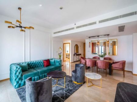 Living Room - 3 Bedroom Luxury Apartment for Sale – Altair, Colombo 02