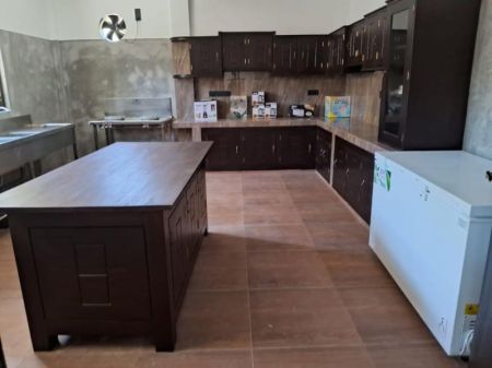 Kitchen - Tourist villa for sale in Habaraduwa Fully furnished with pool and 65 P Land 