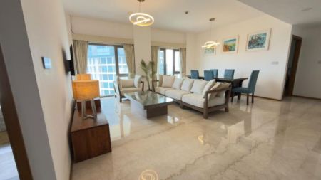 Living Room - Altair 3 bedrooms furnished higher floor for sale - Colombo 2 