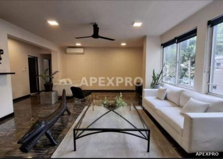 Living Room - Furnished 3 Bedroom Apartment For Sale In Colombo 07