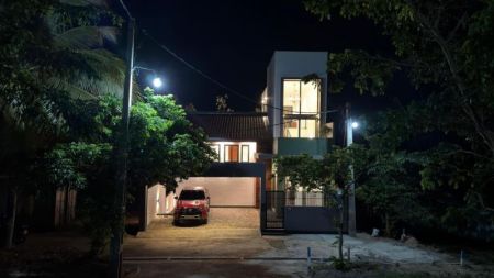 Exterior - Brand New Three Storey luxury House Viewing Paddy Field Located In Prime Aurous (DH1166)