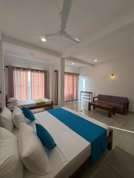 Bedroom - Modern 6-Bedroom Luxury Villa for Rent in Weligama