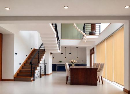 Living Room - Luxury Four-Storey House for Sale in Pagoda Road, Pitakotte, Nugegoda.