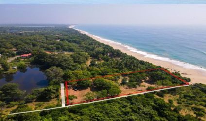Beachfront land