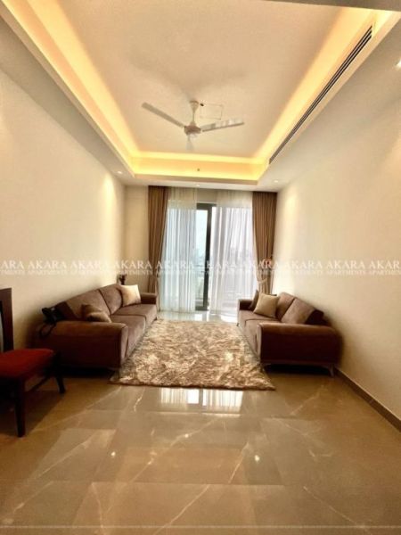Living Room - 606 The Address Furnished Apartment for Rent - A53269