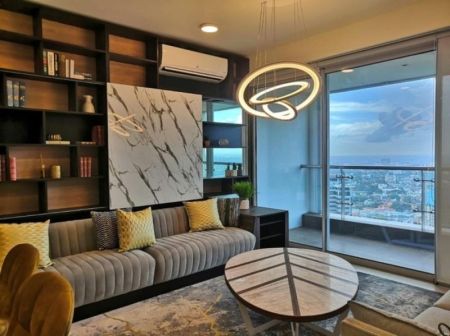 Living Room -  CCC - 02 Bedroom Furnished Apartment for Sale in Colombo 02 (A2618)
