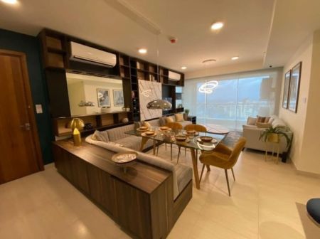 Living Room -  CCC - 02 Bedroom Furnished Apartment for Sale in Colombo 02 (A2618)