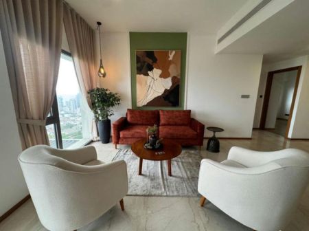 Living Room - Altair - 03 Bedroom Furnished Apartment for Sale in Colombo 02 (A5968)