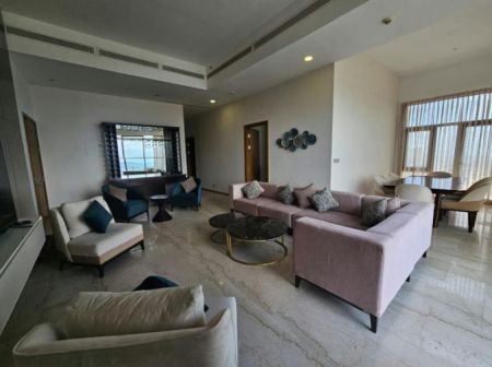 Living Room - Altair - 03 Bedroom Furnished Apartment for Sale in Colombo 02 (A6061)