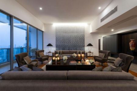 Living Room - Shangri-La - 04 Bedroom Furnished Apartment for Sale in Colombo 02 (A6090)