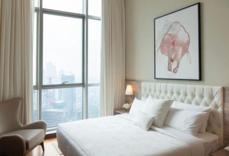 Bedroom - Shangri-La - 04 Bedroom Furnished Apartment for Sale in Colombo 02 (A6090)