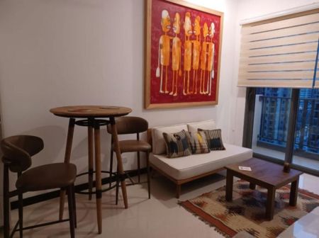 Living Room - Tri-Zen - 01 Bedroom Furnished Apartment for Rent in Colombo 02 (A6013)