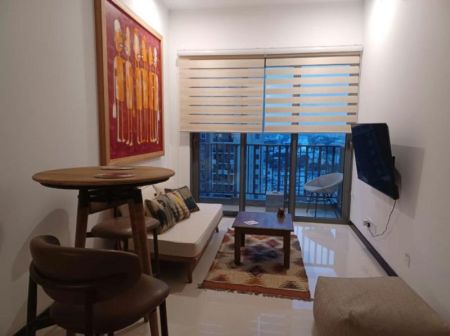 Living Room - Tri-Zen - 01 Bedroom Furnished Apartment for Rent in Colombo 02 (A6013)