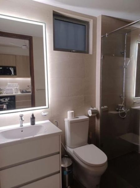 Bathroom - Tri-Zen - 01 Bedroom Furnished Apartment for Rent in Colombo 02 (A6013)
