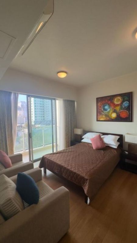Bedroom - Fully Furnished 2 Bedroom with Port City & Lotus Tower Views for Rent - Emperor Residence