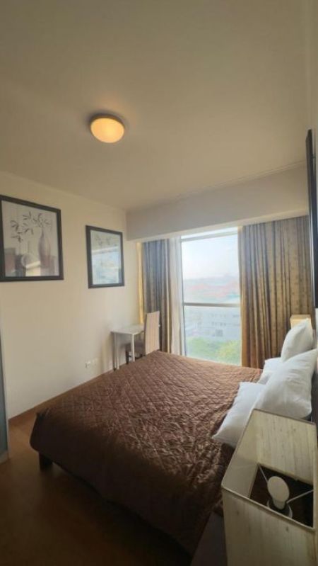 Bedroom - Fully Furnished 2 Bedroom with Port City & Lotus Tower Views for Rent - Emperor Residence