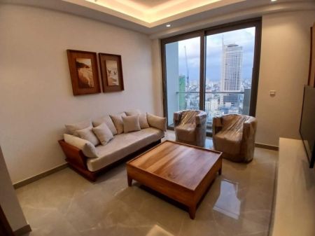 Living Room - Brand New Semi-Furnished 2-BR Apartment for Rent – 606 The Address