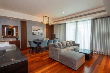 Living Room -  Cinnamon Life - 03 Bedroom Furnished Apartment for Sale in Colombo 02 (A6336)