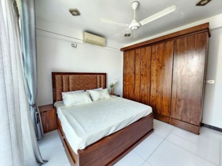 Bedroom - 3BR Fully Furnished Apartment for Rent – Colombo 5 - Close to Havelock