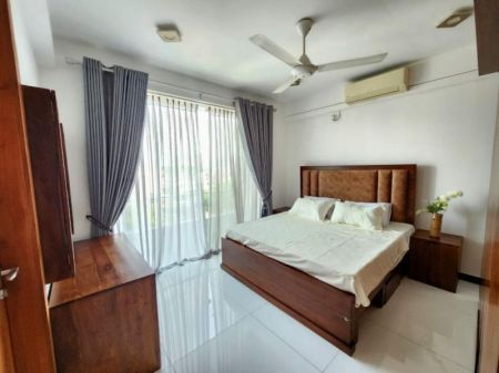 Bedroom - 3BR Fully Furnished Apartment for Rent – Colombo 5 - Close to Havelock