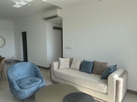 Living Room - Harbor View Furnished 2 bedroom Marina square uptown 