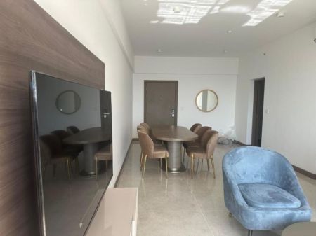 Living Room - Harbor View Furnished 2 bedroom Marina square uptown 