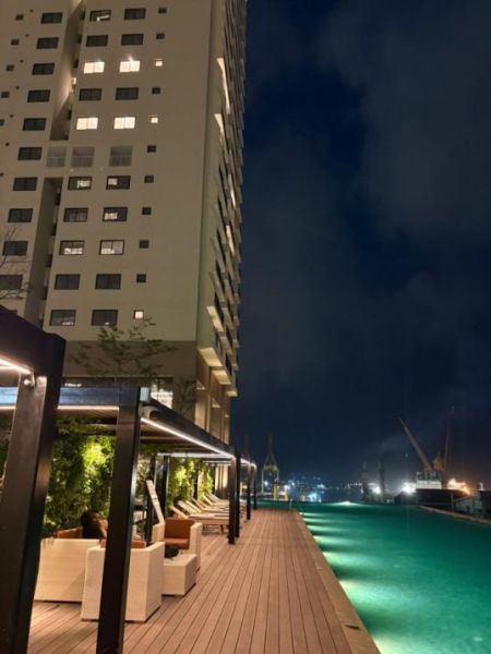 Pool - Marina Square  Fully Furnished 2 bedroom Apartment For Sale (ASG101)