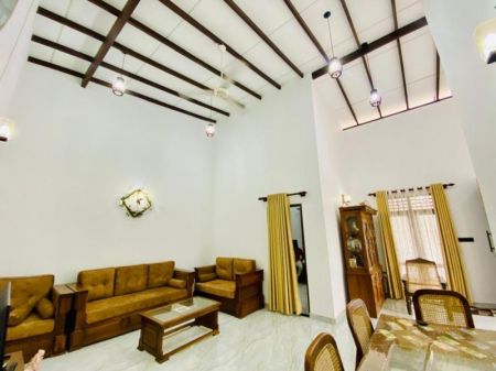 Living Room - Modern Single-Story House for Sale – Athurugiriya 