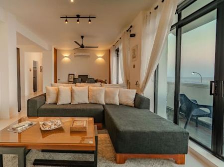 Living Room - Colombo 6 | Marine Drive | Spacious | Stunning sea views | 3Bedroom | 495K